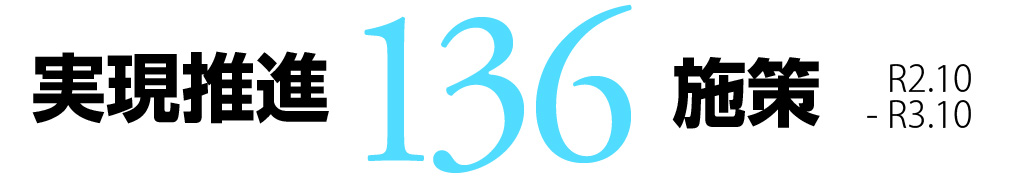 実現推進136施策